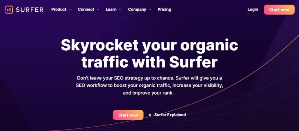 Surfer SEO - A Good AI SEO Tool