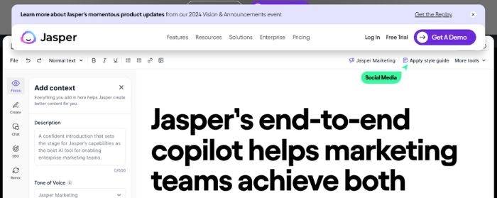 Jasper AI Content Writer for SEO
