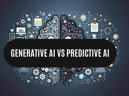 Comparing Generative AI and Predictive AI