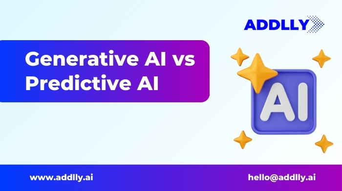 Generative AI vs Predictive AI