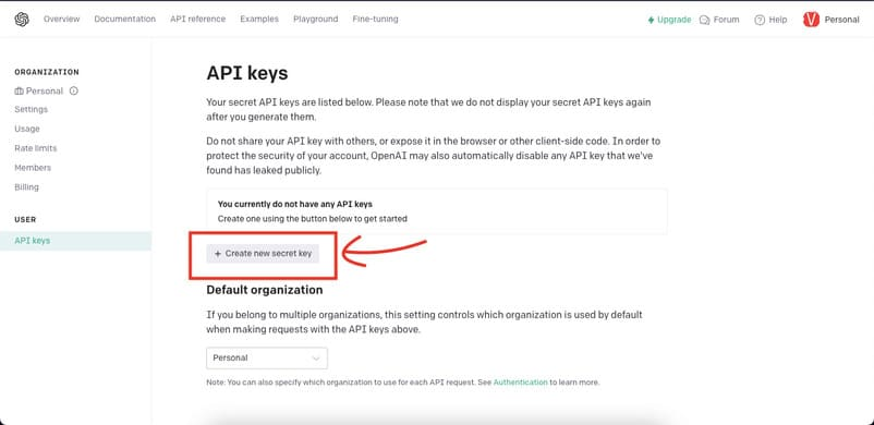 Accessing OpenAIs API and Obtaining an API Key