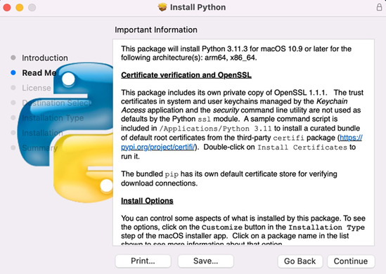 Installing Python and Required Libraries