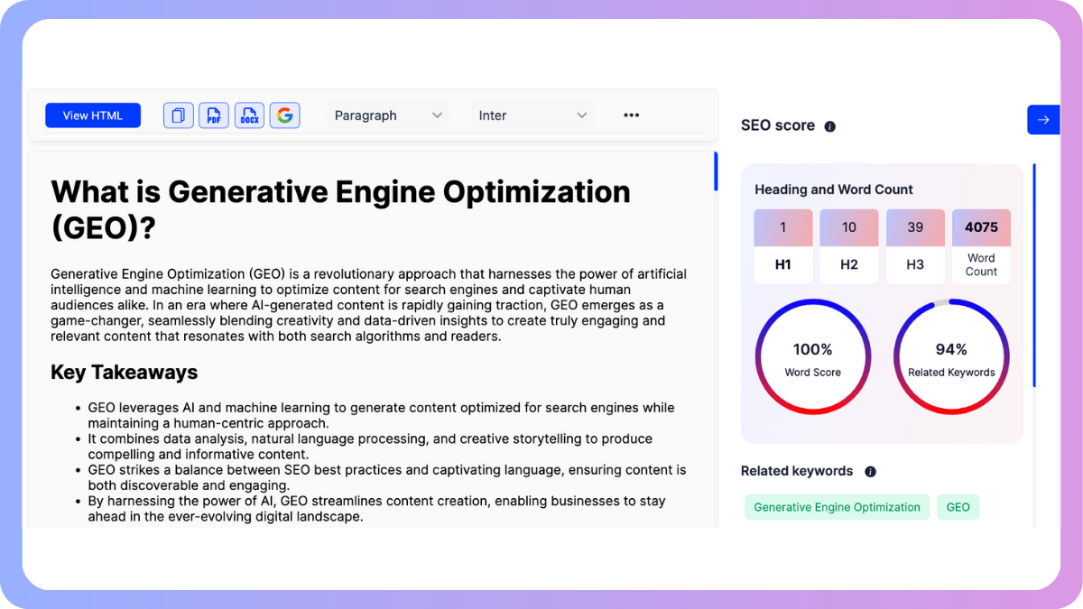 AI Writer – Slide 4