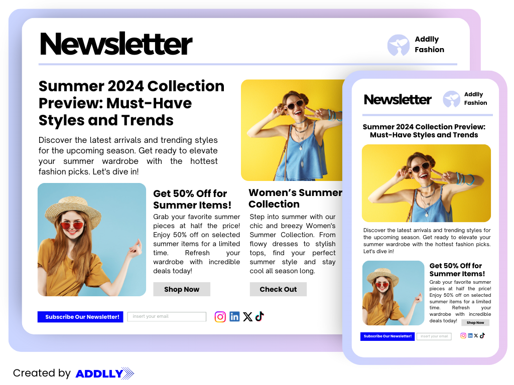 Newsletter Builder AI Writer