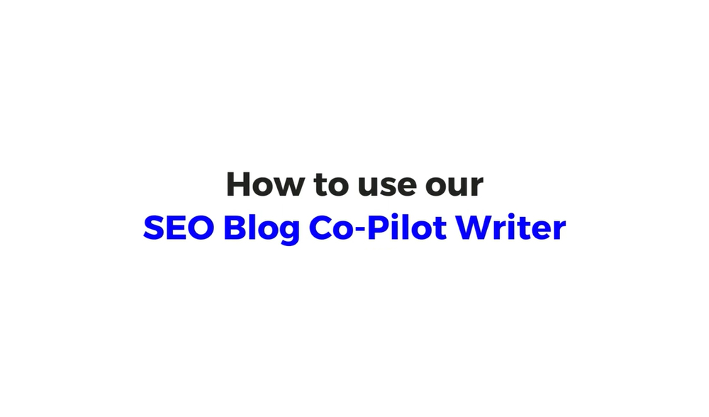 ai seo blog banner video