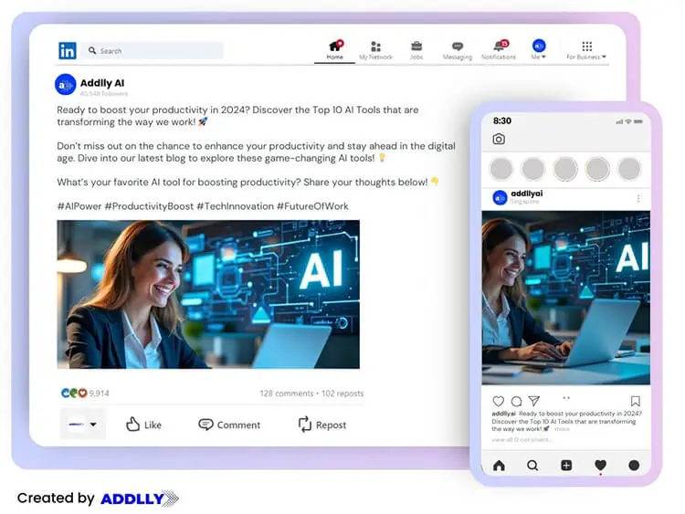 AI LinkedIn Post Generator [6 Credits for Free]