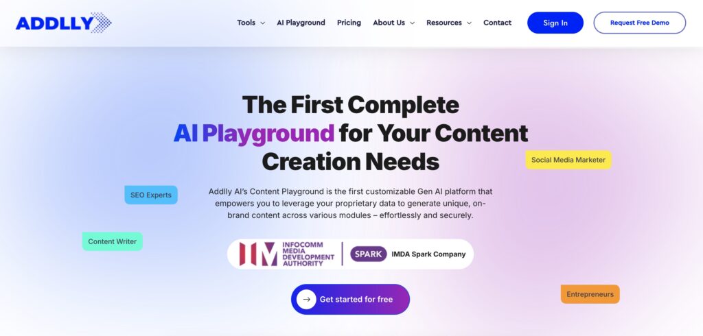 Addlly AI - Best AI Copywriting Tool for SEO