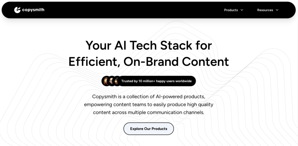 Copysmith - Good AI Software