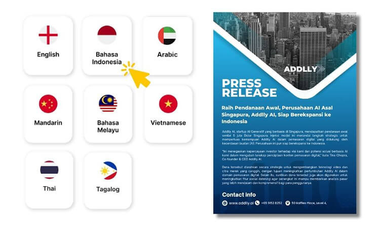 Craft Professional Press Releases in Multiple Languages