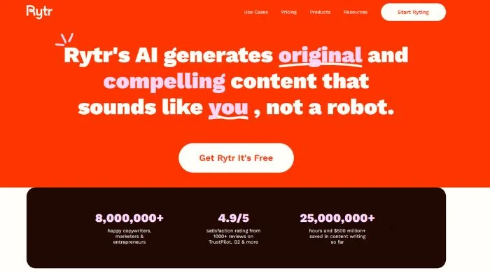 Rytr - AI Copywriting Software