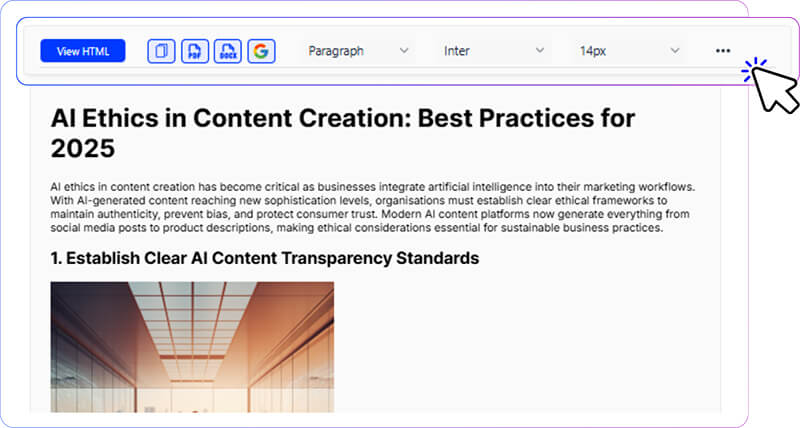 Refine & Publish