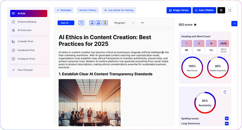 Review the Content Structure