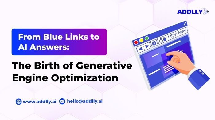 From Blue Links to AI Answers The Birth and Rise of GEO