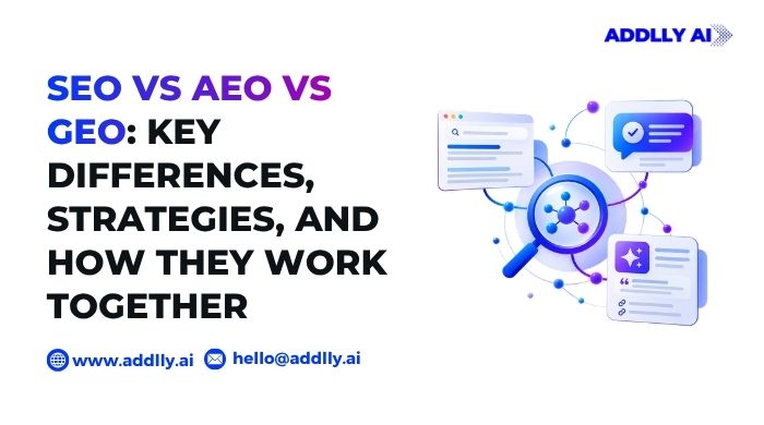 SEO vs AEO vs GEO