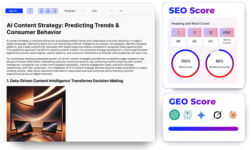 Full SEO + GEO Focus