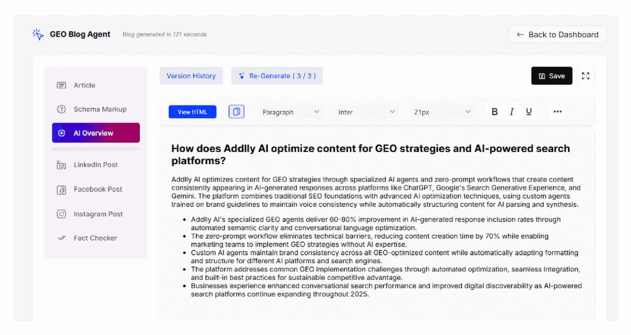 What Addlly AI Can Do for You to Appear in Google AI Overviews