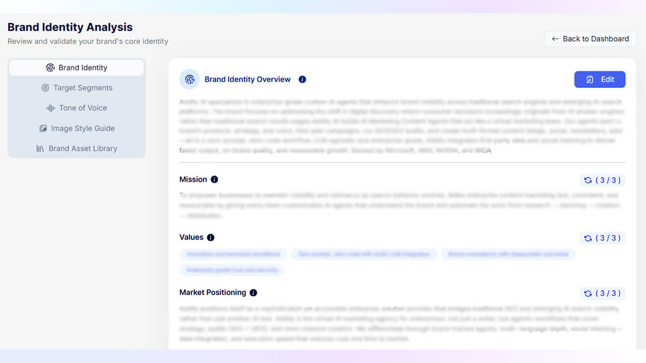 How Addlly AI Agents Learn Your Brand