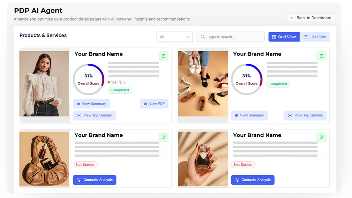 Improving AI Visibility for Core Product or Solution Pages