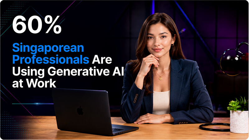 60% Singaporean Professionals Are Using Generative AI at Work