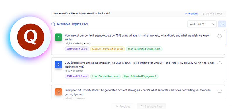 Quora Agent