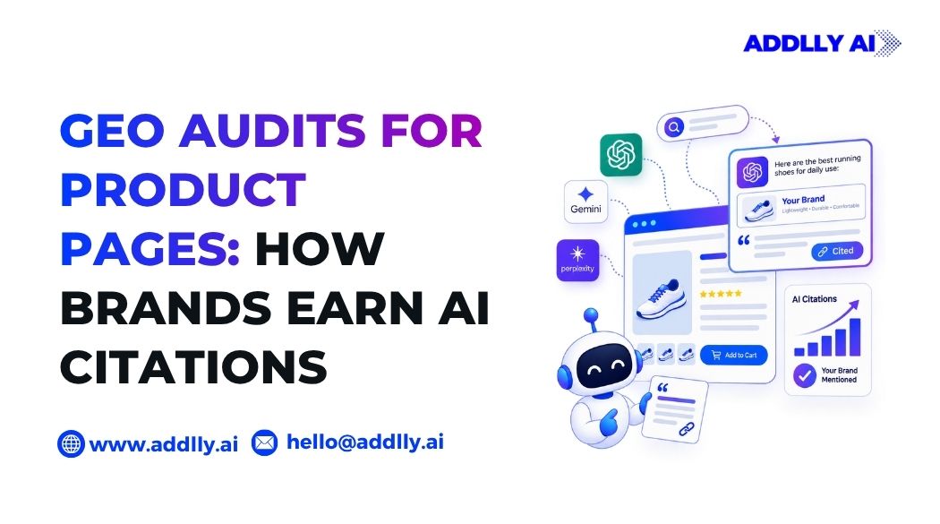 GEO Audits for Product Pages