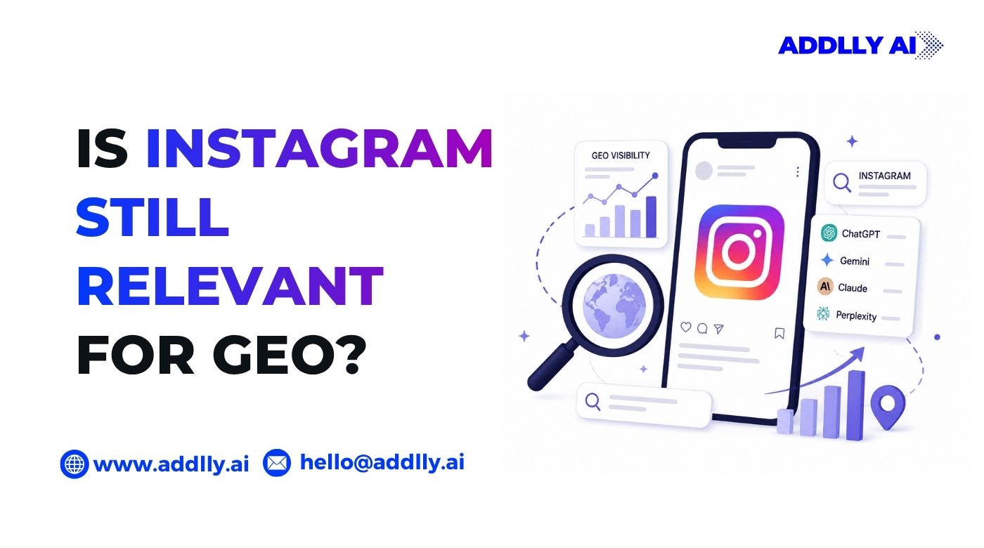 Is Instagram Still Relevant for GEO