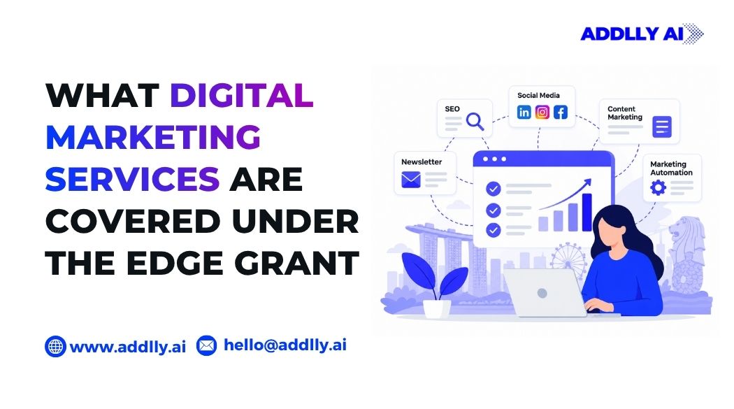 What Digital Marketing Services Are Covered Under the EDGE Grant