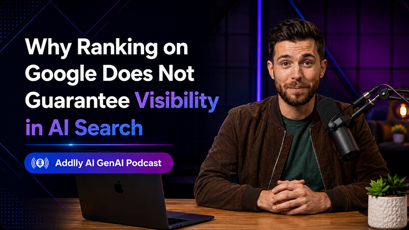 Why Ranking on Google Does Not Guarantee Visibility in AI Search