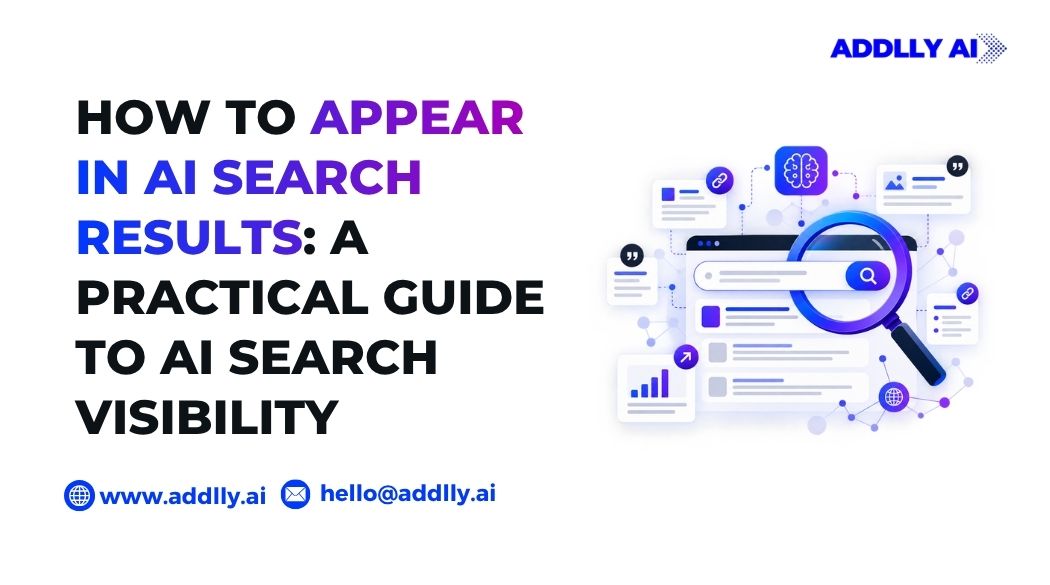 How To Appear In AI Search Results