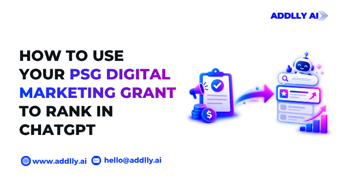 PSG Digital Marketing Grant to Rank in ChatGPT