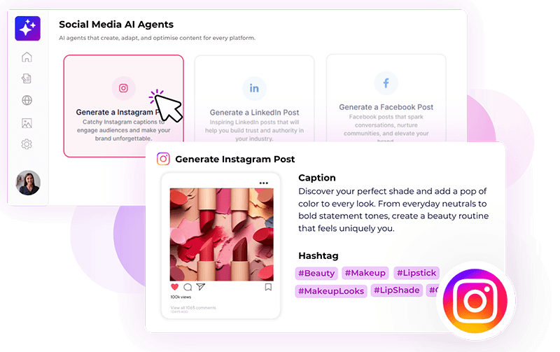 Instagram Post Generator AI Agent for On Brand Instagram Content 1